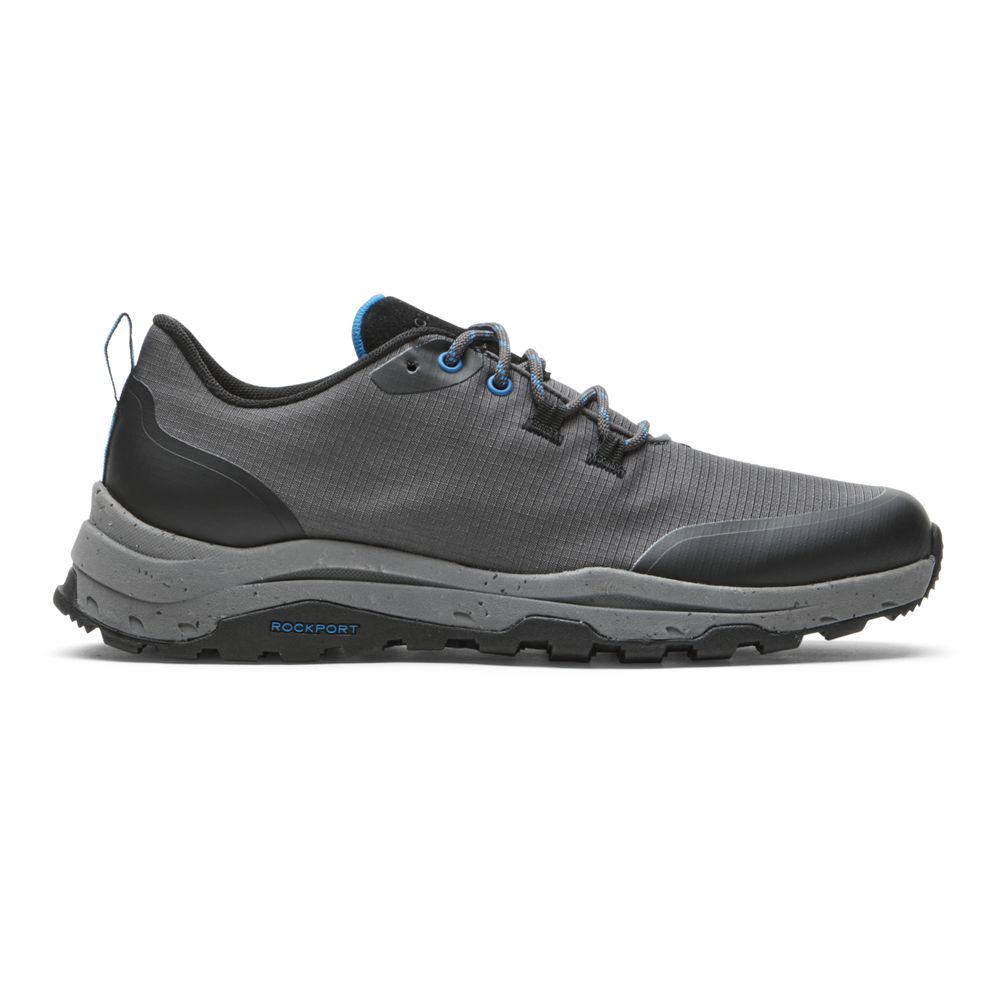 Rockport Xcs Pathway Waterproof Sport - Mens Walking Shoes - Grey - NZ (XID-305492)